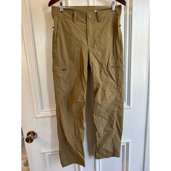 LL Bean Mens Insect Shield Cargo Pants 31x30 *flaws* - Picture 1 of 13